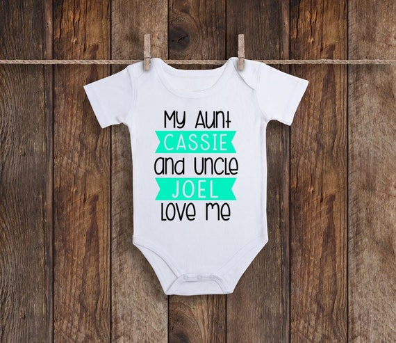 my uncle loves me onesie