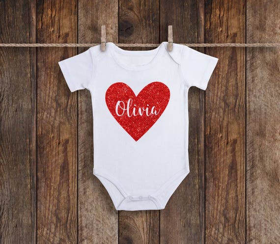 valentine onesie for baby girl