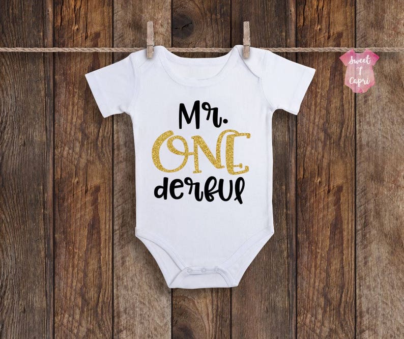mr onederful onesie