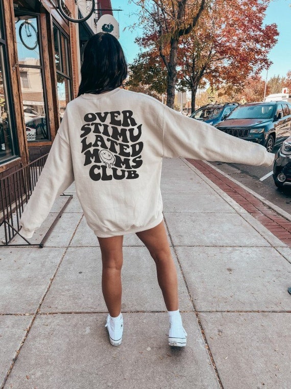 Oversized mama sweatshirt sale