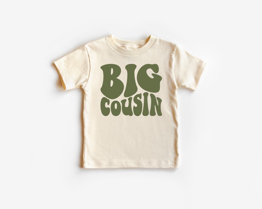 Big Cousin Toddler or Youth Tshirt Big Cousin Shirt Cousin Etsy