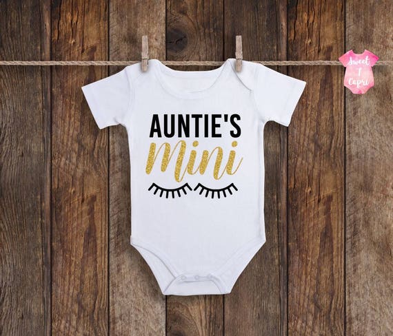 aunties bestie baby outfit