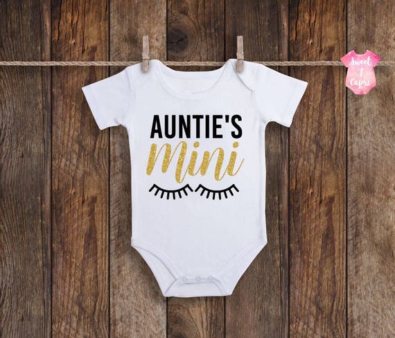 aunties bestie baby outfit