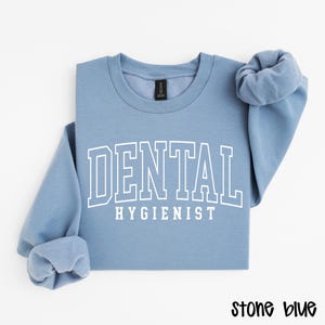Sweat-shirt hygiéniste dentaire, chemise hygiéniste dentaire, sweat-shirt RDH, chemise RDH, cadeau pour hygiéniste dentaire, sweat-shirt dentaire, équipe dentaire