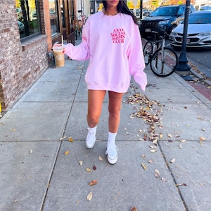 Anti Social Moms Club Sweatshirt, Anti Social Moms Club Shirt, Anti Social Shirt, Mama Sweatshirt, Gift For Mom, Funny Mom Shirt, Aesthetic image 2