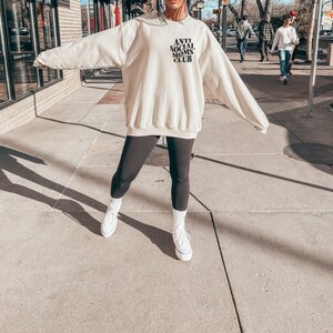 Anti Social Moms Club Sweatshirt, Anti Social Moms Club Shirt, Anti Social Shirt, Mama Sweatshirt, Gift For Mom, Funny Mom Shirt, Aesthetic image 6