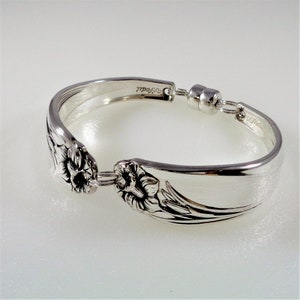 Lepelarmband Narcis Glanzend 1950 Verjaardag Bruidssieraden Cadeau Bestek Bruid Bruidsmeisje Bruiloft Zilverwerk Bestek
