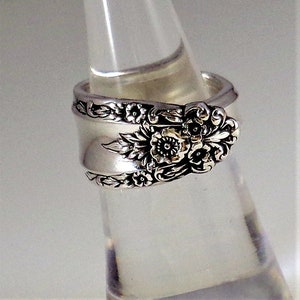 Round Style Prelude Spoon Ring ~ 1939 ~ 925 Solid Sterling Silver Round Spoon Ring ~ Bride Bridal Gift Wedding Flatware Silverware