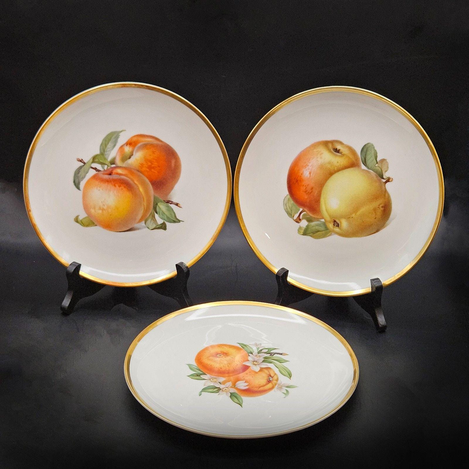 Hutschenreuther Fruit Plates - Etsy