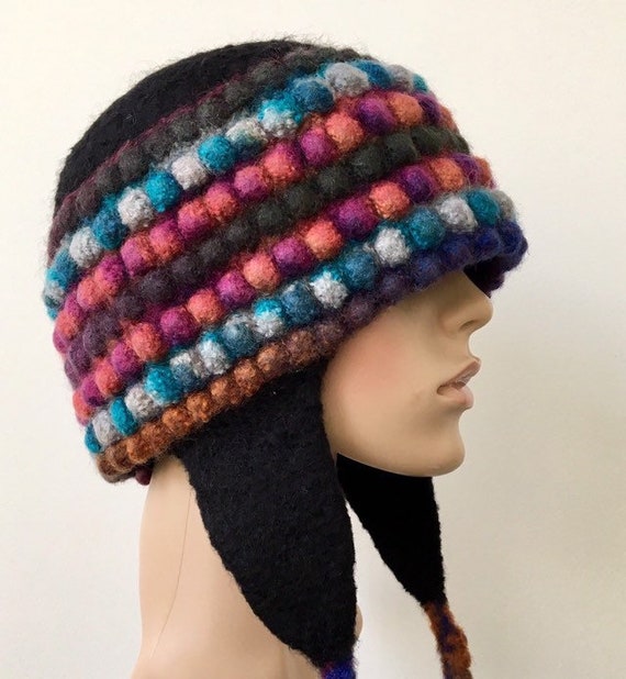 felt aviator hat