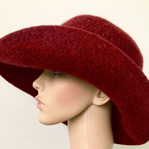 Felt Floppy Hat Etsy