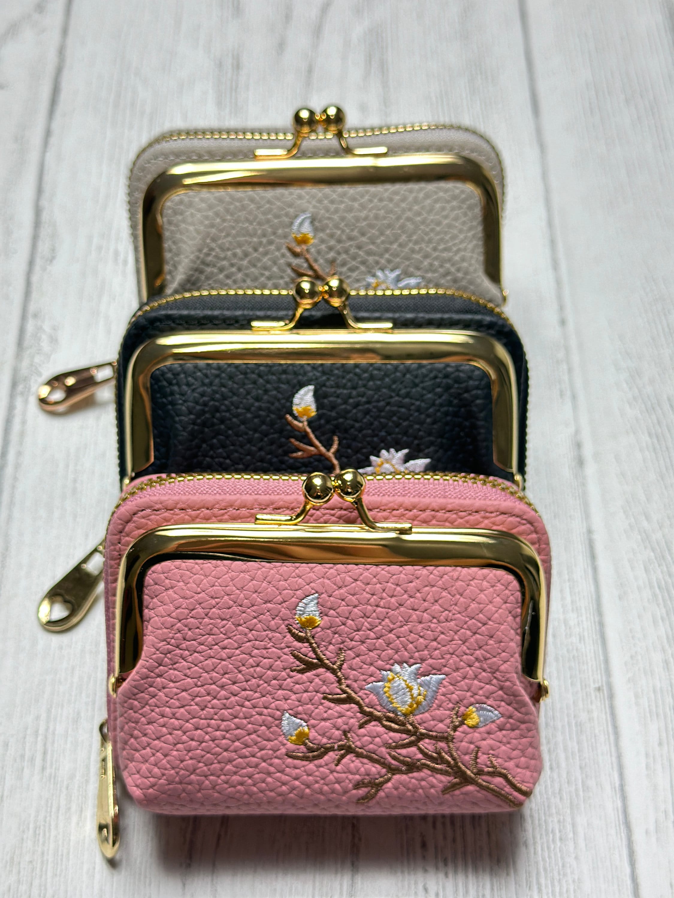 Pink Coin Purse Etsy