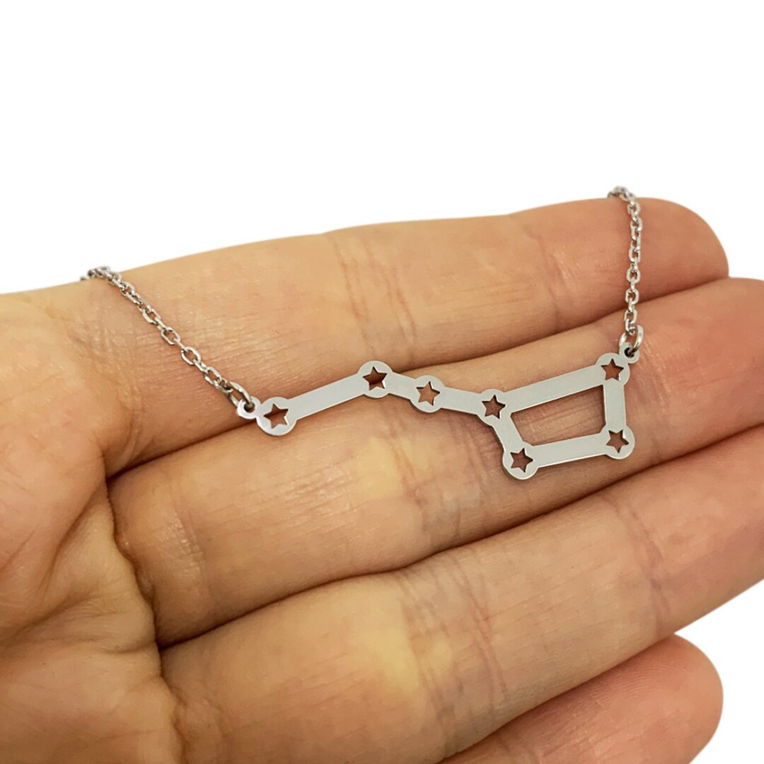 Ursa Major Necklace in Sterling Silver Metal Ursa Major Etsy