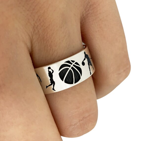 Sports shop wedding band