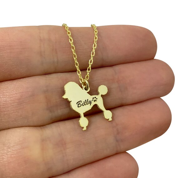 Poodle necklace cheap