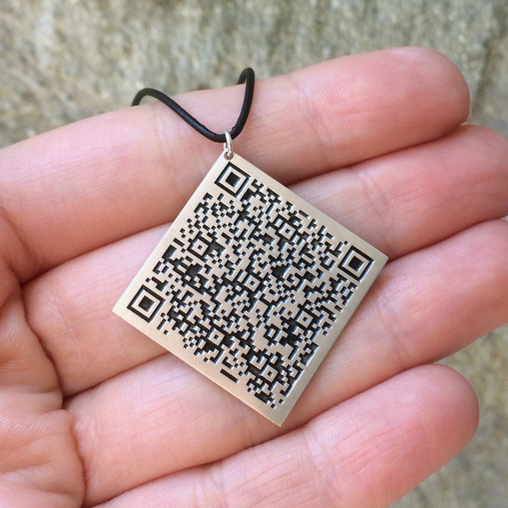 Keepsake Mother's Day Gift Heart QR Code Necklace Engraved Soundwave  Necklace Personalized Memorial Necklace Voice Recording Gift - Etsy