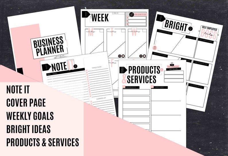 Ultimate Business Planner Business starter kit home Etsy