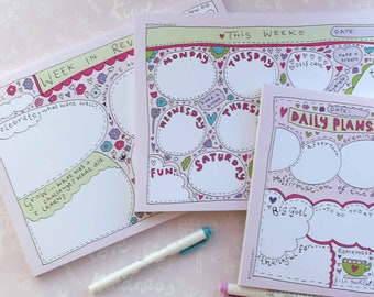 2 x A4 and A5 planner bundle