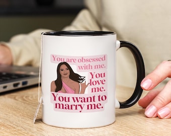 Summer House Paige DeSorbo "You Want to Marry Me" Mug | Coffee & Tea Cup | Reality TV Fan Gift | Paige Quote | Summer House Merch