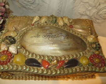 Shell Covered Box - Etsy