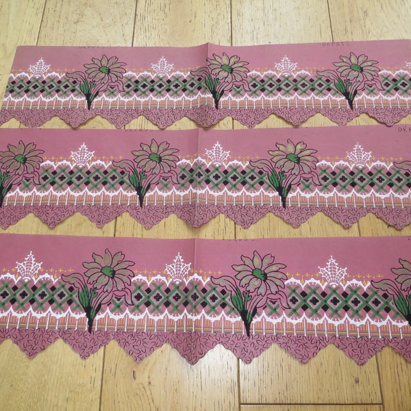 Paper Vintage Shelf Edging Etsy