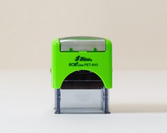 Personalised Self-Inking Stamp, Eco-Friendly Self Inking Stamp