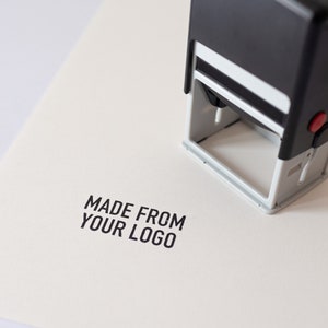 Aangepaste zelfinktende stempel met je logo, aangepaste handtekeningstempel, bedrijfsstempel, snelle verzending vanuit het VK