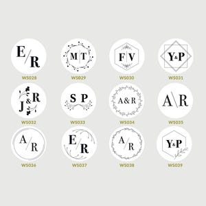 Custom Wedding Embosser With Multiple Designs for Wedding Invitations, Envelopes and Stationery