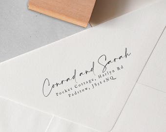 Custom Typewriter Address Stamp: Eco-Friendly Personalized Stamp