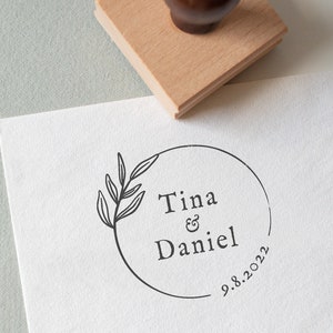Sello de boda personalizado, sello de boda de despedida de soltera, sello de boda personalizado, boda diy, tarjeta de boda, invitación de boda, logotipo de boda
