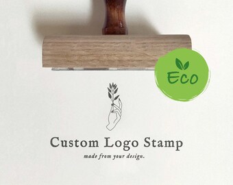 Custom Logo Stamp Made From Your Design, Custom Fabric Stamp, Custom Stamp, Logo Stamp