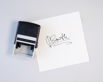 Zelfinktende handtekeningstempel, artiestennaamstempel