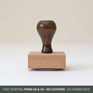 Personalized Logo Stamp - Custom Rubber Stamp for Your Small Business
