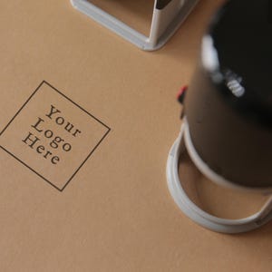 Aangepaste zelfinktende stempel (verschillende maten), gepersonaliseerde stempel, aangepaste stempel met jouw logo, op maat gemaakte stempel