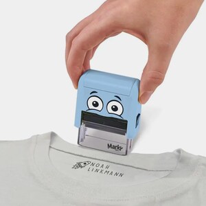 Sello con nombre personalizado, sello con nombre para niños, sello personalizado para ropa, sello para ropa y etiquetas para la escuela