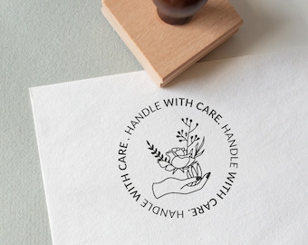 Fragile Packaging Stamp, Fragile Shipping Stamp, Small Business Stamp, Fragile Rubber Stamp, Eco-Friendly Stamp