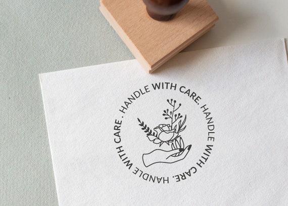 Personalised From the Library of Stamp, Eco-friendly Rubber Stamp