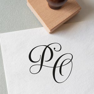 Spersonalizowany monogram ślubny na nowoczesny ślub – prezent dla panny młodej i pana młodego