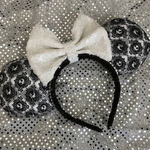 Jack Skellington Minnie Ears Zero Nightmare Before Christmas Mickey image 1