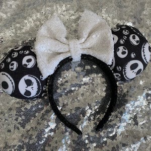 Jack Skellington Minnie Mouse Ears