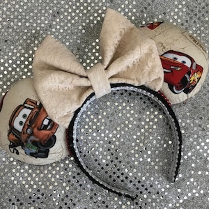 Cars Minnie Ears Mater & Lightening McQueen Minnie/Mickey Mouse Ears