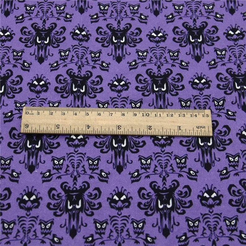 Haunted Mansion Wallpaper Fabric Etsy