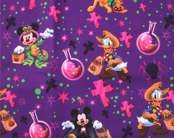 Disney Halloween Fabric Fat quarter yard