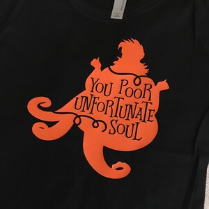 Ursula Villain Shirt – Poor Unfortunate Soul | Disney Villains Tank, Tee, or V-Neck | Adult & Kids Sizes | Halloween Disney Shirt image 4