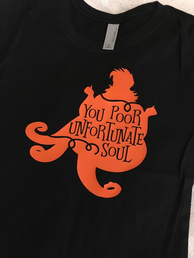 Ursula Villain Shirt – Poor Unfortunate Soul | Disney Villains Tank, Tee, or V-Neck | Adult & Kids Sizes | Halloween Disney Shirt image 4