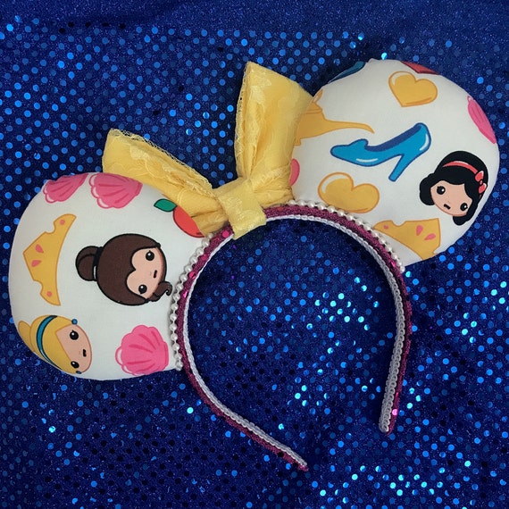 Princess Emojis Mouse Ears