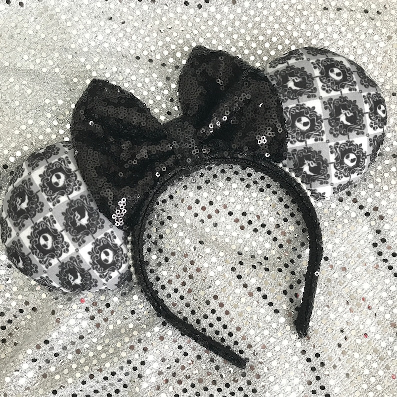 Jack Skellington Minnie Ears Zero Nightmare Before Christmas Mickey image 7