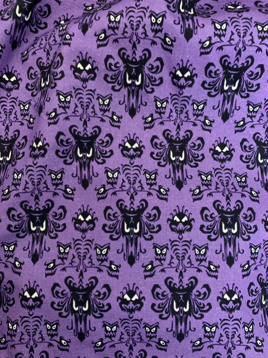Haunted Mansion Wallpaper Fabric Etsy