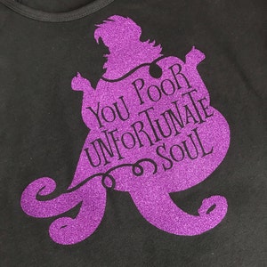 Ursula Villain Shirt – Poor Unfortunate Soul | Disney Villains Tank, Tee, or V-Neck | Adult & Kids Sizes | Halloween Disney Shirt image 3