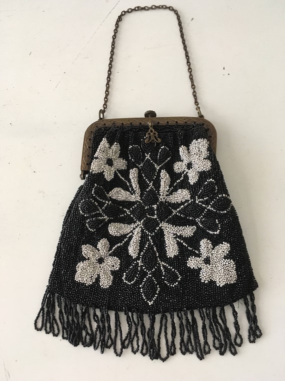 1920's -1930's Micro Beaded Purse